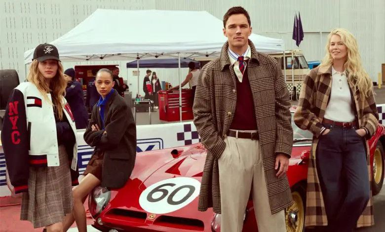 Nicholas Hoult și Claudia Schiffer sunt protagoniștii noi campanii Tommy Hilfiger