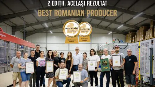 Crama Gîrboiu a fost desemnat Best Romanian Producer la Mundus Vini 2025