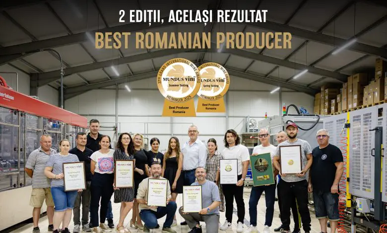 Crama Gîrboiu a fost desemnat Best Romanian Producer la Mundus Vini 2025