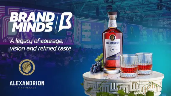 Alexandrion, Brâncoveanu Vinars și Domeniile Alexandrion Rhein 1892, parteneri exclusivi ai BRAND MINDS 2025
