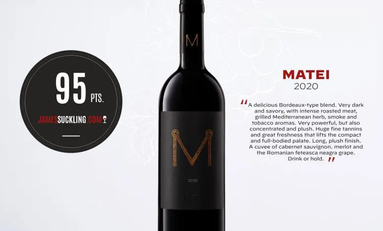 Crama DeMatei – Scor Istoric de 95 Puncte la James Suckling