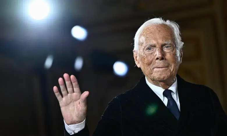 Creatorul de modă Giorgio Armani a murit la vârsta de 91 de ani