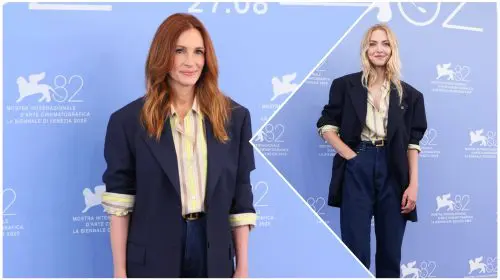 De ce Julia Roberts și Amanda Seyfried au purtat aceeași ținută la Festivalul de Film de la Veneția