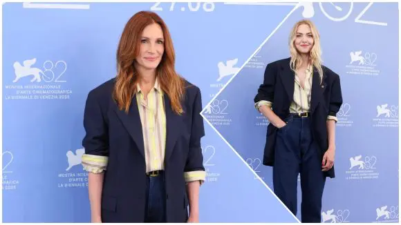 De ce Julia Roberts și Amanda Seyfried au purtat aceeași ținută la Festivalul de Film de la Veneția