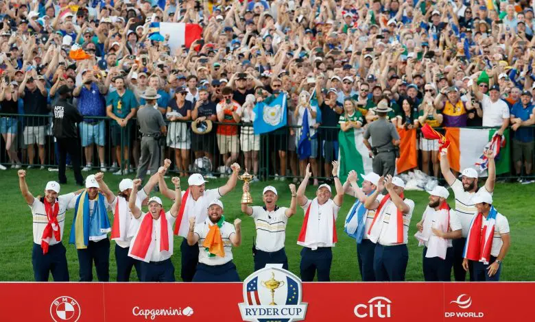 Echipa Europei păstrează Cupa Ryder după o victorie în deplasare cu 15-13