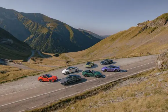 Porsche dezvăluie modelele 911 Carrera 4 GTS „Tribute to Transfăgărășan”