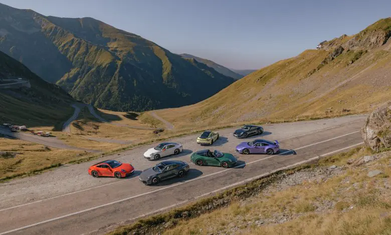 Porsche dezvăluie modelele 911 Carrera 4 GTS „Tribute to Transfăgărășan”