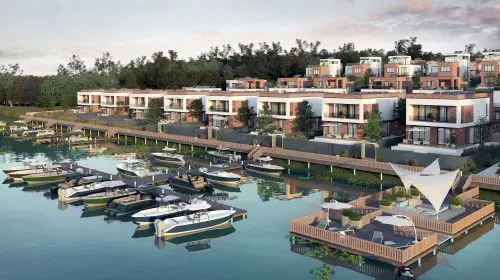 Marina Snagov devine noul reper al luxului rezidențial pe malul lacului