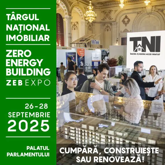 Târgul Național Imobiliar (TNI): Peste 2 milioane de euro în reduceri și promoții la cel mai mare eveniment imobiliar al toamnei