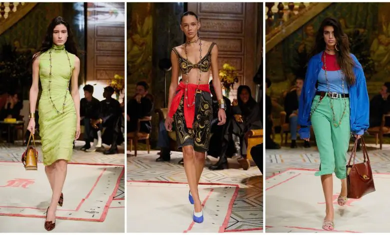 Dario Vitale și-a prezentat colecția de debut ca director de creație pentru Versace