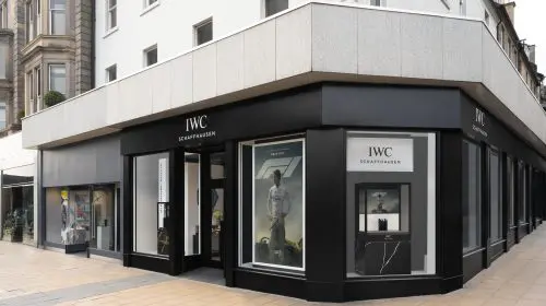 IWC Schaffhausen deschide primul magazin independent din Scoția