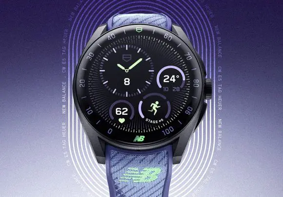 TAG Heuer Connected Calibre E5 40MM x New Balance Edition