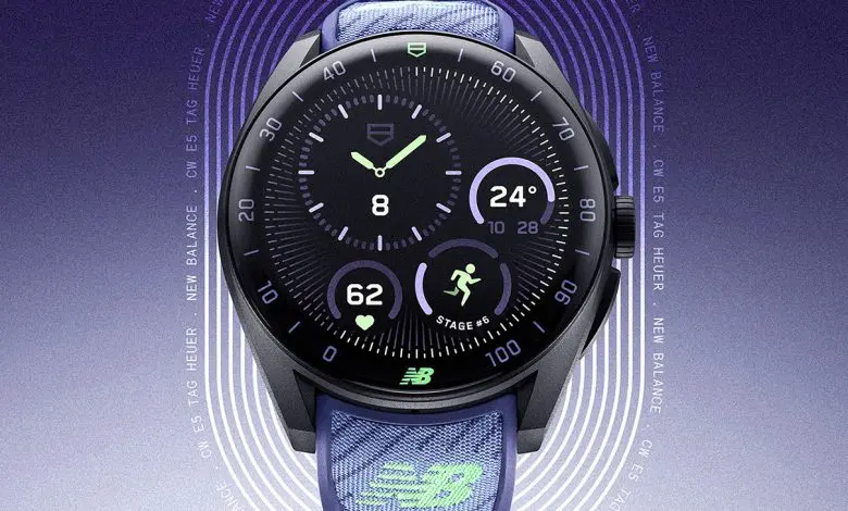 TAG Heuer Connected Calibre E5 40MM x New Balance Edition