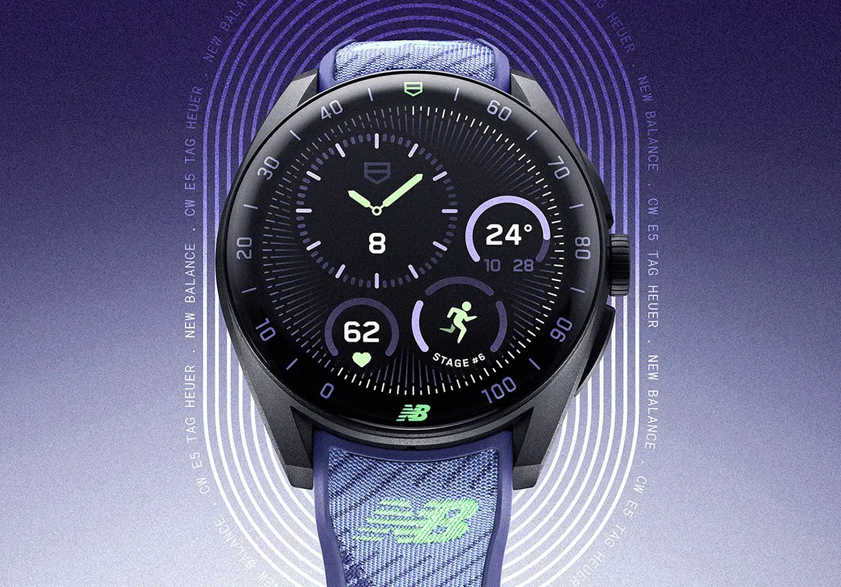 TAG Heuer Connected Calibre E5 40MM x New Balance Edition