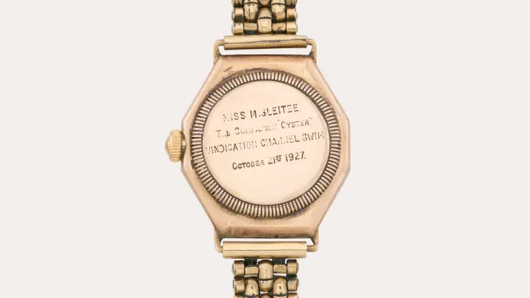 Rolex Oyster back