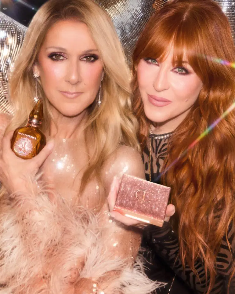 Céline Dion și Charlotte Tilbury