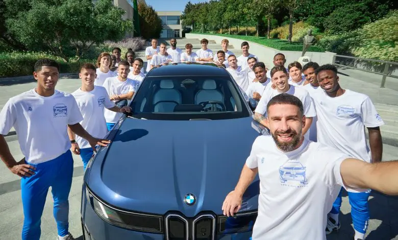BMW Spania și Real Madrid continuă parteneriatul în al patrulea sezon cu o nouă flotă electrificată