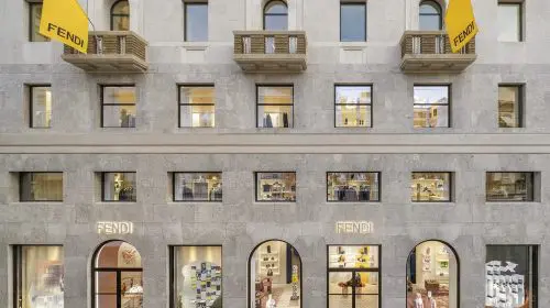 FENDI inaugurează Palazzo FENDI, un nou flagship emblematic