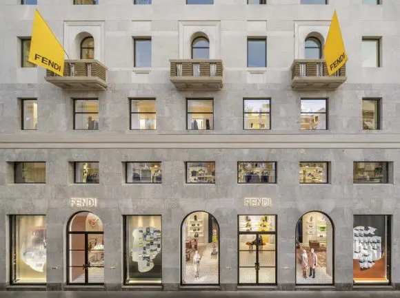 FENDI inaugurează Palazzo FENDI, un nou flagship emblematic