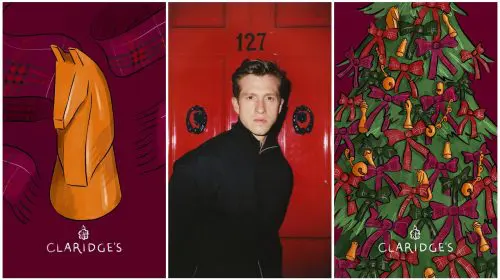 Daniel Lee, directorul de creație al brandului Burberry, va crea bradul de Crăciun din lobby-ul hotelului Claridge’s