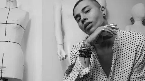 Olivier Rousteing își părăsește rolul de director de creație al casei de modă Balmain