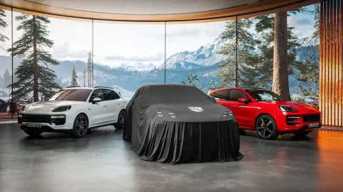Porsche Cayenne Electric va avea o dublă premieră pe 19 noiembrie: online și în Dubai