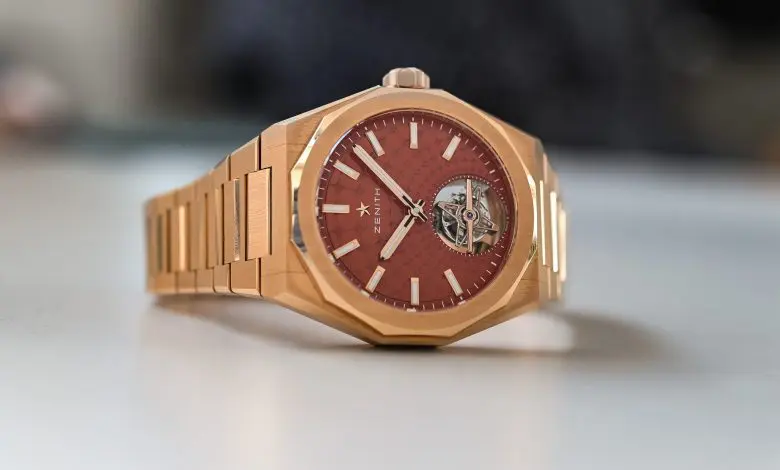 Zenith Defy Skyline Tourbillon Rose Gold