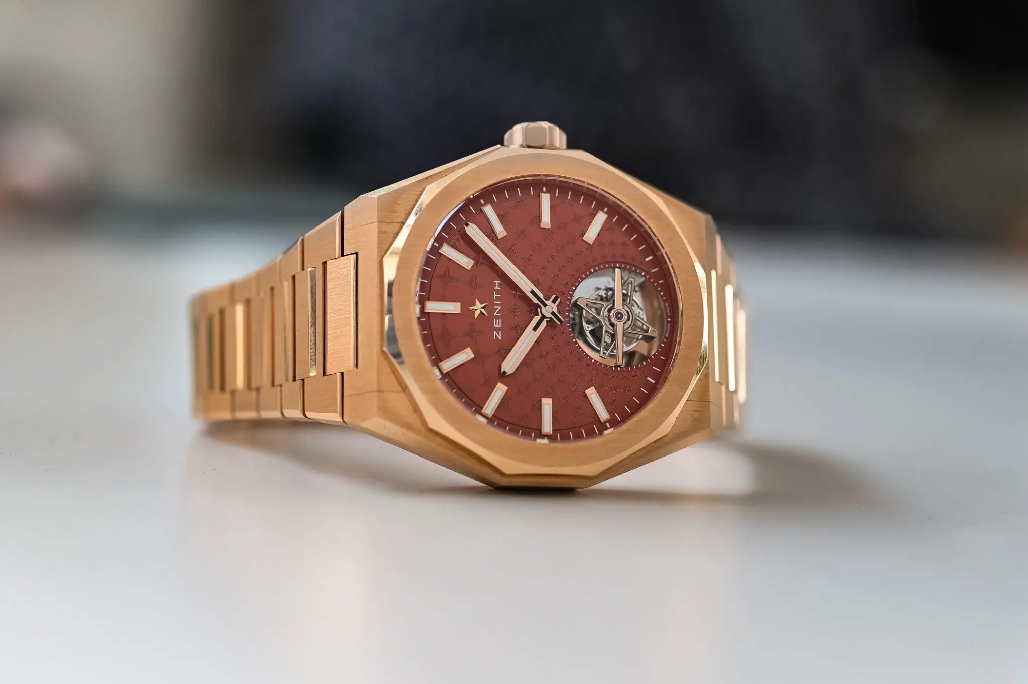 Zenith Defy Skyline Tourbillon Rose Gold