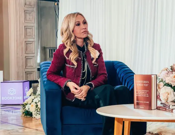 Anastasia Soare și-a lansat oficial în România autobiografia „Conturul unui vis”