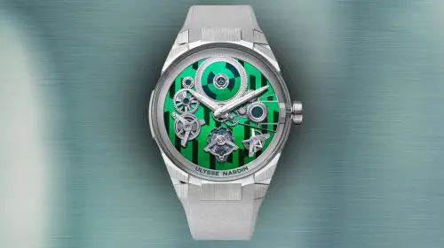 Ulysse Nardin Blast Free Wheel Marquetry Silicon Green
