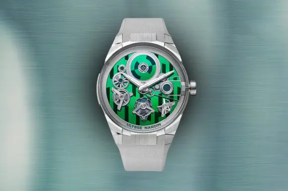 Ulysse Nardin Blast Free Wheel Marquetry Silicon Green