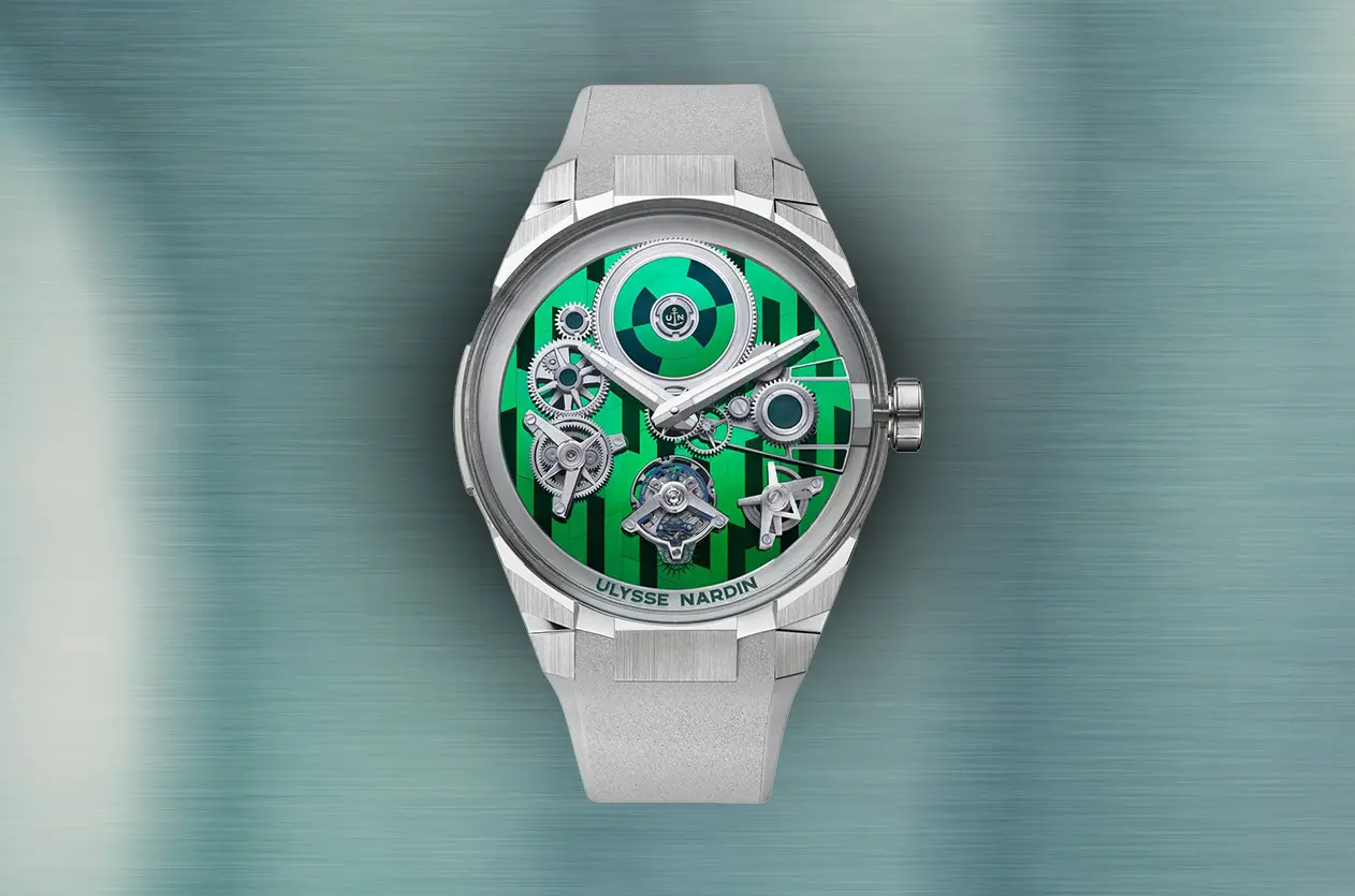 Ulysse Nardin Blast [Free Wheel Marquetry Silicon Green]