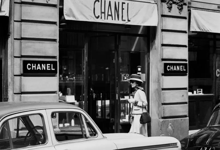 Boutique-ul Chanel de pe Rue Cambon, 1962