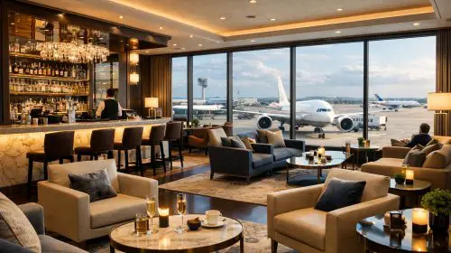 Cele mai luxoase 10 lounge-uri de aeroport din lume