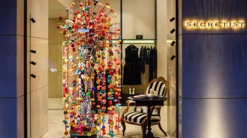 SECRETIST a dezvăluit conceptul vitrinelor de sărbători create de Doina Levintza