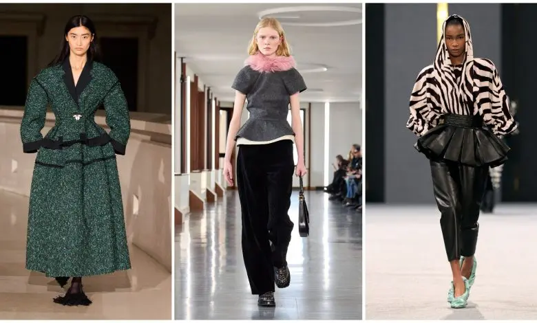 How The Wear: The Peplum Waist