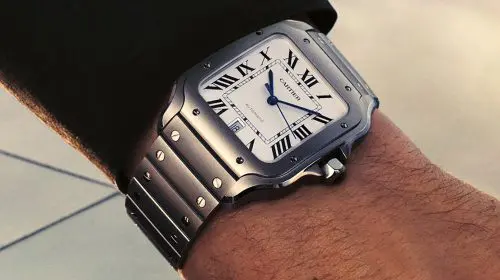 Cartier Santos Dumont Titaniun – Evoluția unui model legendar