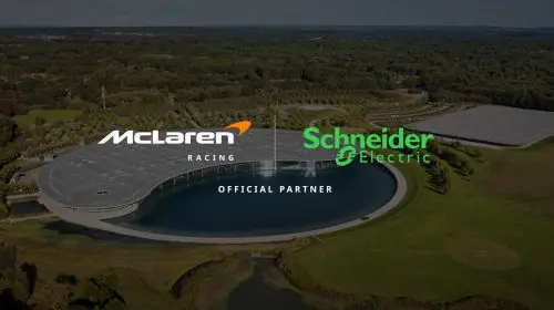 Schneider Electric devine Partenerul Oficial de Tehnologie Energetică al McLaren Racing