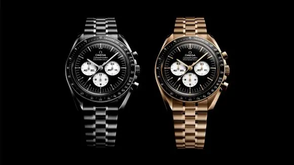 Omega lansează Speedmaster Moonwatch în alb și negru