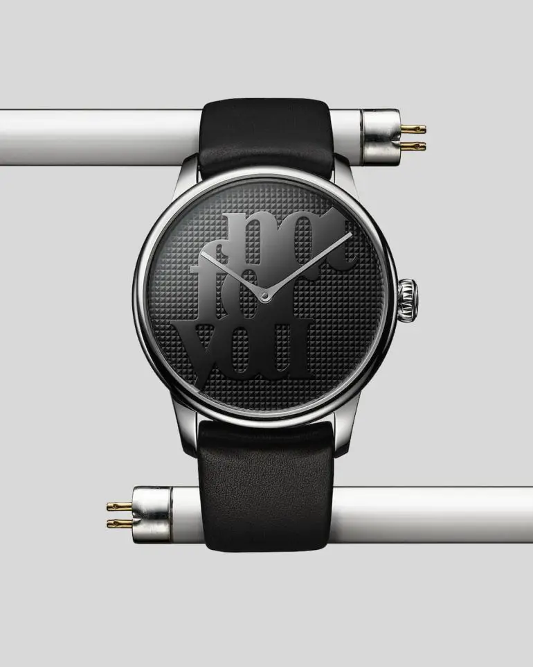 Louis Erard x Monica Bonvicini Not For You