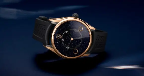 H. Moser & Cie. Pioneer Flying Hours Aventurine