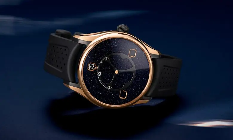 H. Moser & Cie. Pioneer Flying Hours Aventurine