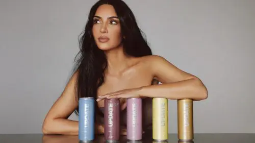 Kim Kardashian devine co-fondatoare a companiei Update, un brand de băuturi energizante fără cofeină