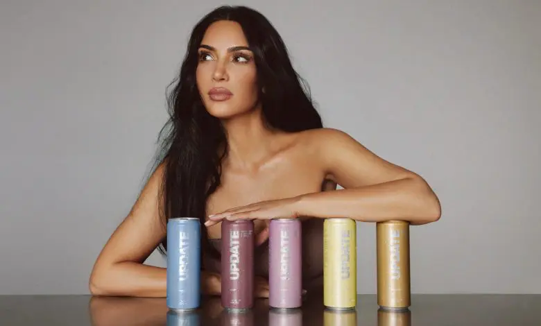 Kim Kardashian devine co-fondatoare a companiei Update, un brand de băuturi energizante fără cofeină