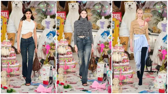 Diesel redefinește conceptul de „walk of shame” prin cea mai nouă colecție prezentată la Milano