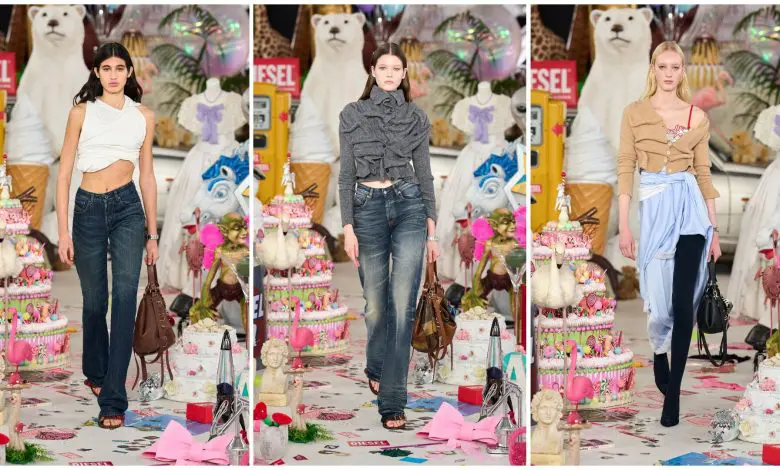 Diesel redefinește conceptul de „walk of shame” prin cea mai nouă colecție prezentată la Milano