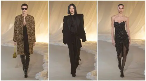 Antonin Tron și-a prezentat colecția de debut ca director de creație al casei Balmain