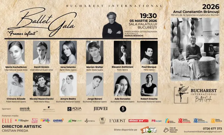 Bucharest International Ballet Gala organizează un spectacol dedicat lui Constantin Brâncuși