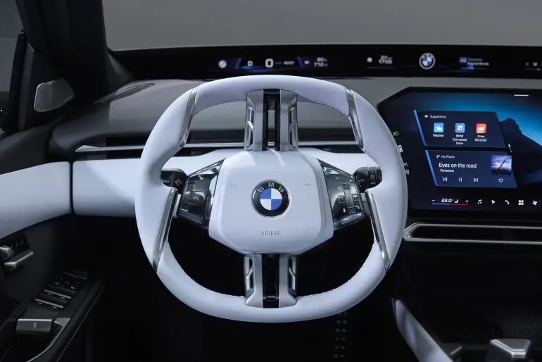 BMW i3 sterring wheel