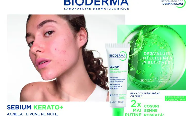Bioderma lansează campania „Acneea te pune pe mute, Sebium o pune pe hide”